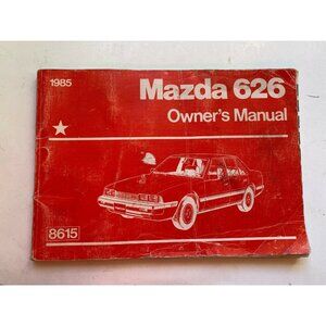 MAZDA 626 owners manual 1985 (8615)